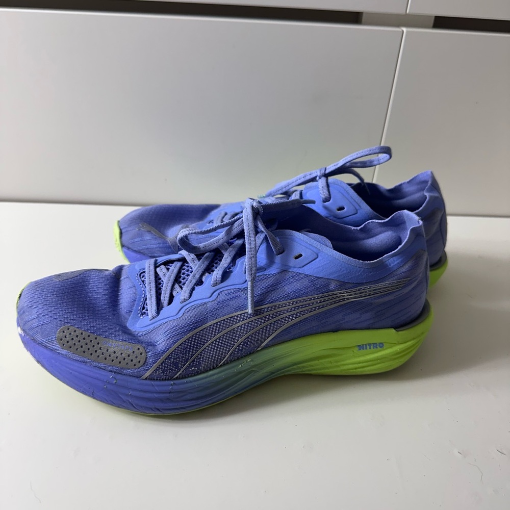 Puma Blue and Green Women's Sneakers